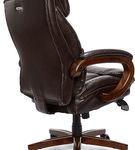 La-Z-Boy - Big & Tall Air Bonded Leather Executive Chair - Vino Brown