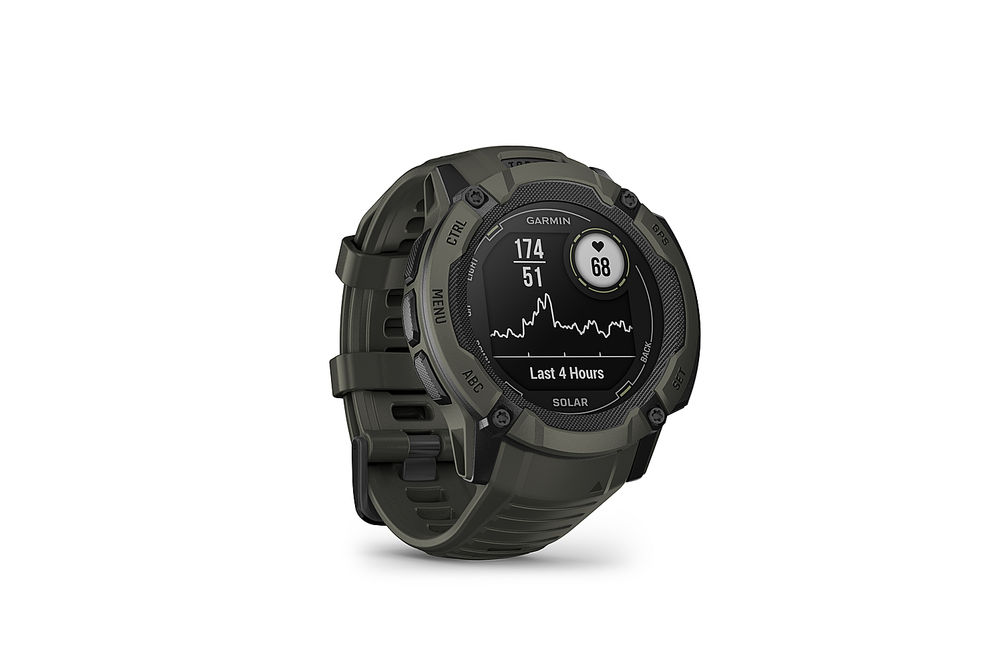 Garmin - Instinct 2X Solar Smartwatch 50 mm Fiber-reinforced Polymer - Green