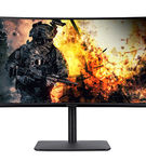 Acer - AOPEN 34HC5CUR Pbiiphx 34 LED UWQHD Curved FreeSync Monitor (DisplayPort, HDMI) - Black