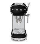 SMEG Semi-Automatic Espresso Machine with 15 bar pressure - Black