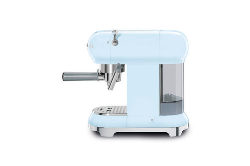 SMEG Semi-Automatic Espresso Machine with 15 bar pressure - Pastel Blue