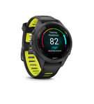 Garmin - Forerunner 265S GPS Smartwatch 42 mm Fiber-reinforced polymer - Black