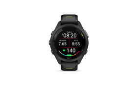 Garmin - Forerunner 265S GPS Smartwatch 42 mm Fiber-reinforced polymer - Black