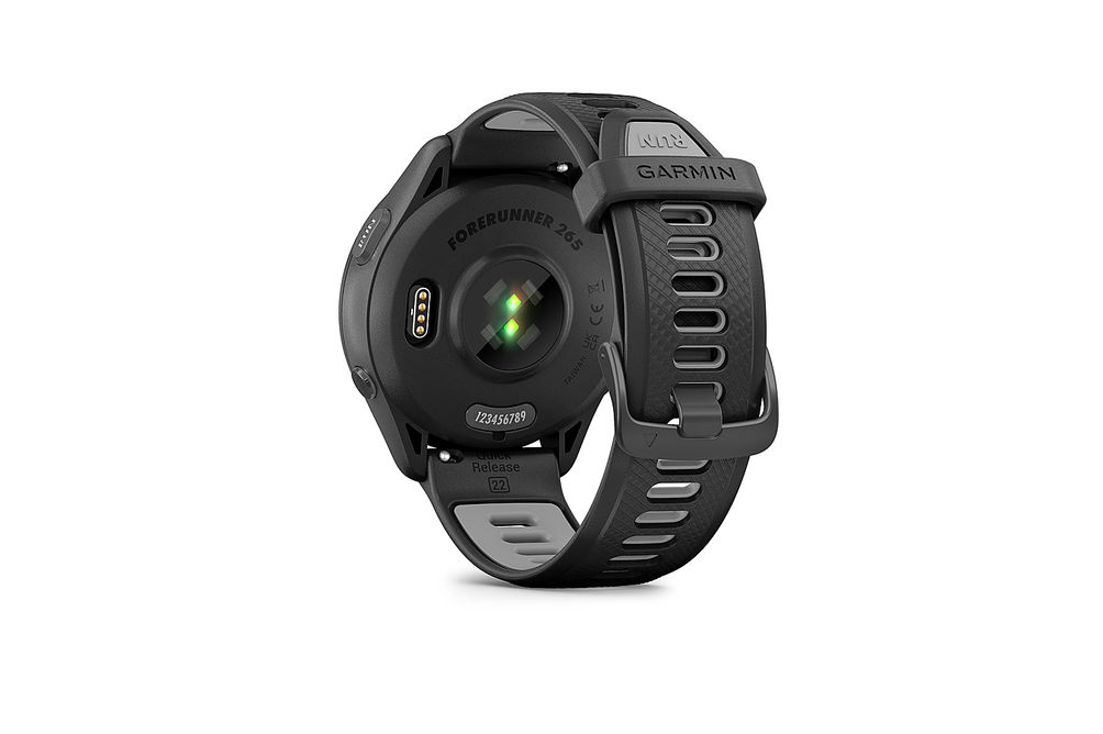 Garmin - Forerunner 265 GPS Smartwatch 46 mm Fiber-reinforced polymer - Black