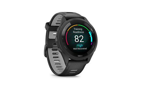 Garmin - Forerunner 265 GPS Smartwatch 46 mm Fiber-reinforced polymer - Black