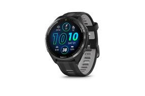 Garmin - Forerunner 965 GPS Smartwatch 47 mm Fiber-reinforced polymer - Carbon Gray TLC/Titanium