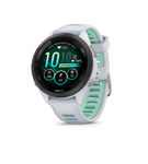 Garmin - Forerunner 265S GPS Smartwatch 42 mm Fiber-reinforced polymer - Black/Whitestone