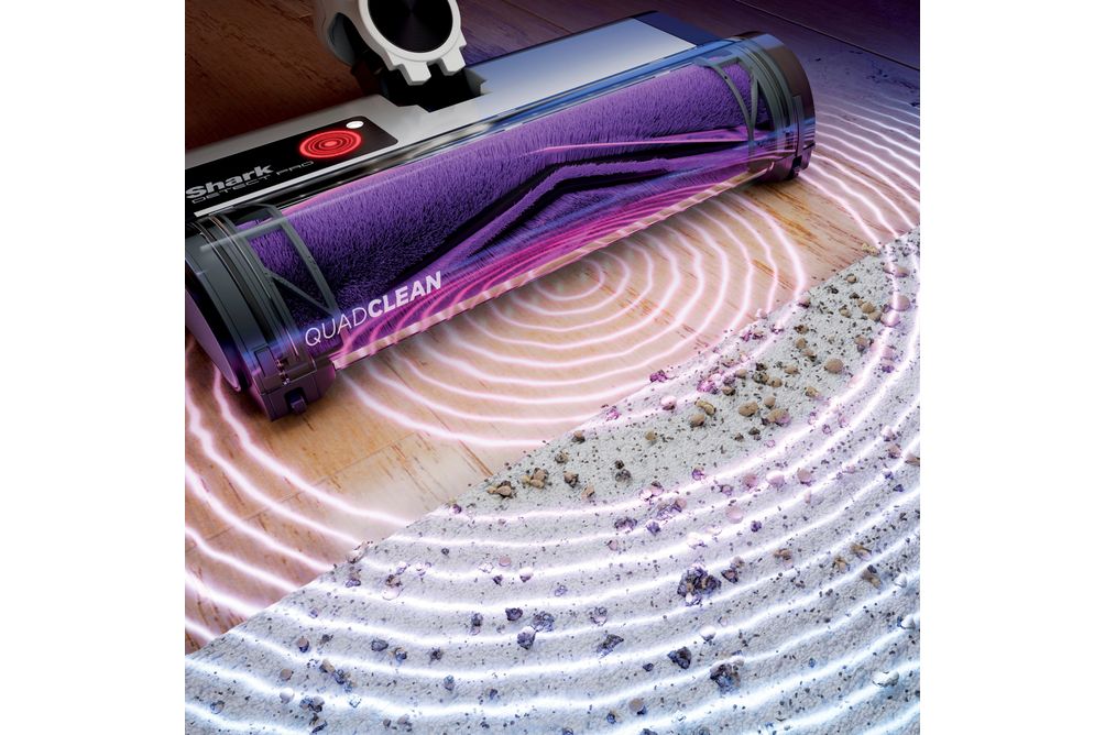 Shark - Detect Pro Cordless Stick Vacuum, QuadClean Multi-Surface Brushroll, HEPA Filter, Detect Te