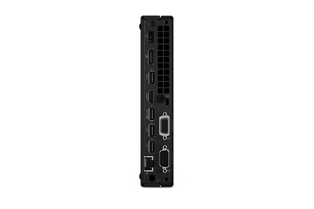 Lenovo - ThinkCentre M75q Gen 2 Desktop - AMD Ryzen 5 PRO 5650GE - 8GB Memory - 256GB SSD - Black