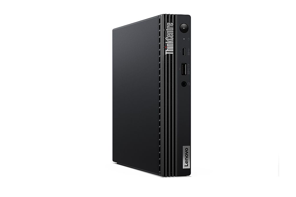 Lenovo - ThinkCentre M75q Gen 2 Desktop - AMD Ryzen 5 PRO 5650GE - 8GB Memory - 256GB SSD - Black