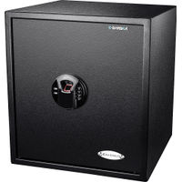 Barska - HQ400 Large Biometric Digital Keypad Safe - Black