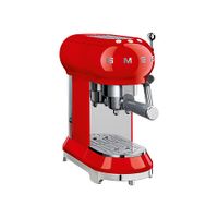 SMEG Semi-Automatic Espresso Machine with 15 bar pressure - Red