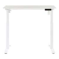 OSP Home Furnishings - Primo 48" Sit-to-Stand Elec Desk - White Finish