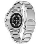 Citizen - CZ Smart Unisex Hybrid 42.5mm Stainless Steel Smartwatch with Silvertone Stainless Steel