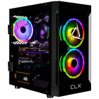 CLX - SET Gaming Desktop - AMD Ryzen 5 5500 - 16GB DDR4 3600 Memory - GeForce RTX 4060 - 1TB NVMe M