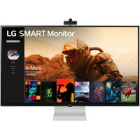 LG - 43" IPS 4K UHD 60Hz Smart Monitor (HDMI, USB-C) - Black