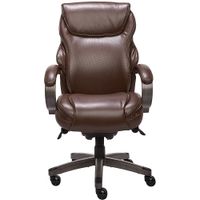 La-Z-Boy - Premium Hyland Executive Office Chair - Gray/Brown