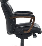 La-Z-Boy - Greyson Modern Faux Leather Executive Chair - Black