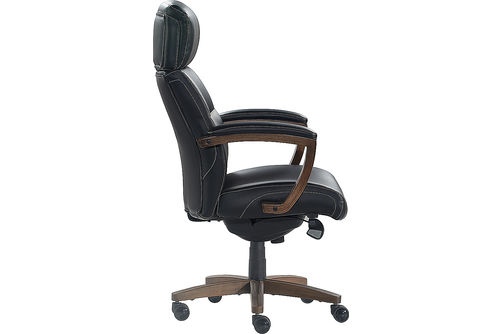 La-Z-Boy - Greyson Modern Faux Leather Executive Chair - Black