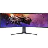 LG - UltraGear 45 Curved QHD 200Hz 1-ms FreeSync Premium Gaming Monitor with HDR (Display Port, HD