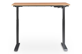 Serta - Creativity Electric Height Adjustable Standing Desk - Natural Wood