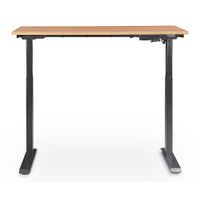 Serta - Creativity Electric Height Adjustable Standing Desk - Natural Wood