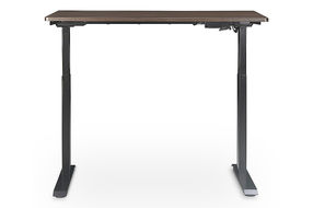 Serta - Creativity Electric Height Adjustable Standing Desk - Dark Brown