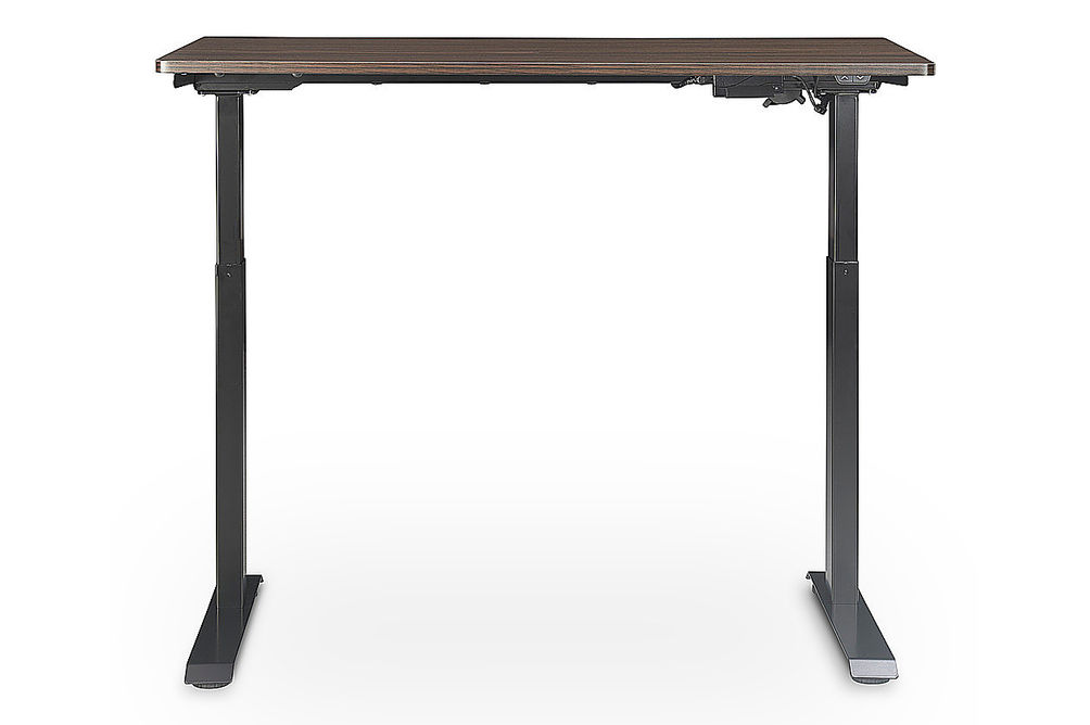 Serta - Creativity Electric Height Adjustable Standing Desk - Dark Brown