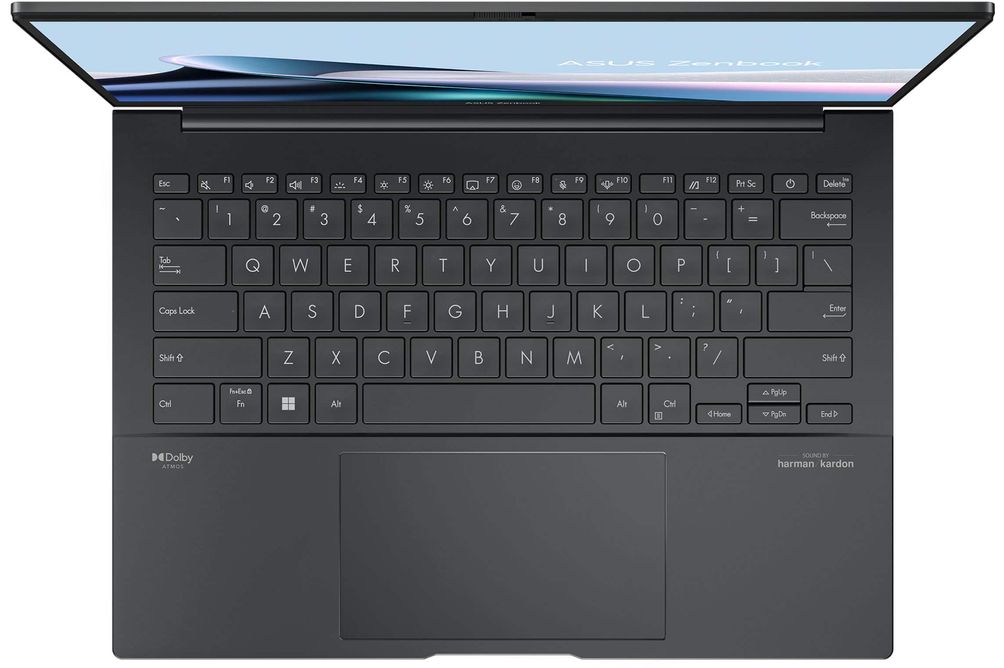 ASUS - Zenbook 14 OLED 14 WUXGA Touch Laptop, Intel Core Ultra 7 - Intel Evo Edition - 16GB Memory