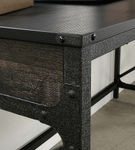 Sauder - Foundry Road 60 X 24 Table Desk Co - SGS Mixed Mat Carbon Oak