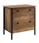 Sauder - Station House 2-Drawer Lateral File Cabinet - Etched Oak