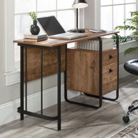 Sauder - Station House Desk Etched Oak - SGS Etched Oak