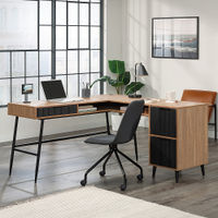 Sauder - Ambleside L-Desk Sw - SGS Serene Walnut