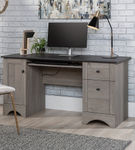 Sauder - Computer Desk Mo W/ Ro - Mystic Oak