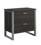 Sauder - Rock Glen 2-Drawer Lateral File Cabinet - Blade Walnut