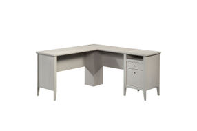 Sauder - Larkin Ledge L-Desk Go A2 - Glacier Oak