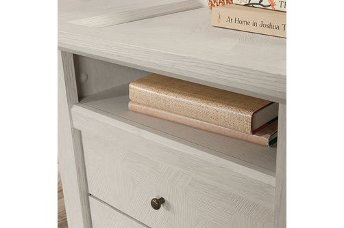 Sauder - Larkin Ledge L-Desk Go A2 - Glacier Oak