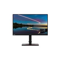 Lenovo - ThinkVision 23.8" IPS LED FHD 60hz Monitor (USB, HDMI) - Raven Black