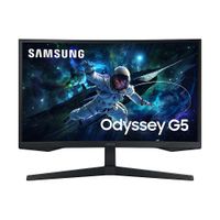 Samsung - 32" Odyssey 1000R Curved QHD 165Hz 1ms AMD FreeSync Gaming Monitor (DP, HDMI) - Black