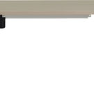 Steelcase - AMQ Sit-to-Stand Desk - White Base Light Oak Top