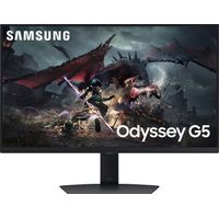 Samsung - Odyssey G50D 27" QHD IPS 180Hz 1ms, Gaming Monitor with HDR 400 (DisplayPort, HDMI) - Bla