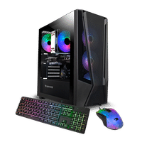 iBUYPOWER Trace 7 Mesh Gaming Desktop - AMD Ryzen 7 5700 - 16GB DDR4 RGB Memory - GeForce RTX 4060