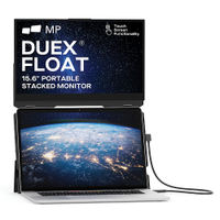 Mobile Pixels - DUEX Float 15.6" LCD Monitor - Black