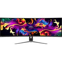 MSI - MPG 491CQP QD-OLED 49" 5120x1440 (DQHD) Curved OLED Quantum Dot Monitor 144Hz 0.03ms(GTG) HDR