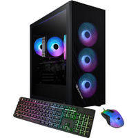 iBUYPOWER Scale Gaming Desktop - AMD Ryzen 7 5700 - 16GB Memory - NVIDIA GeForce RTX 4060 8GB - 1TB