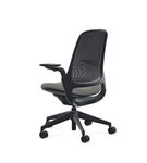 Steelcase - Series 1 Air Chair with Black Frame - Era Night Owl / Black Frame