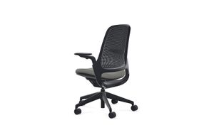 Steelcase - Series 1 Air Chair with Black Frame - Era Night Owl / Black Frame