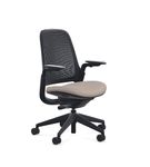 Steelcase - Series 1 Air Chair with Black Frame - Era Truffle / Black Frame