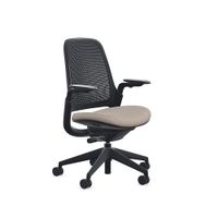 Steelcase - Series 1 Air Chair with Black Frame - Era Truffle / Black Frame