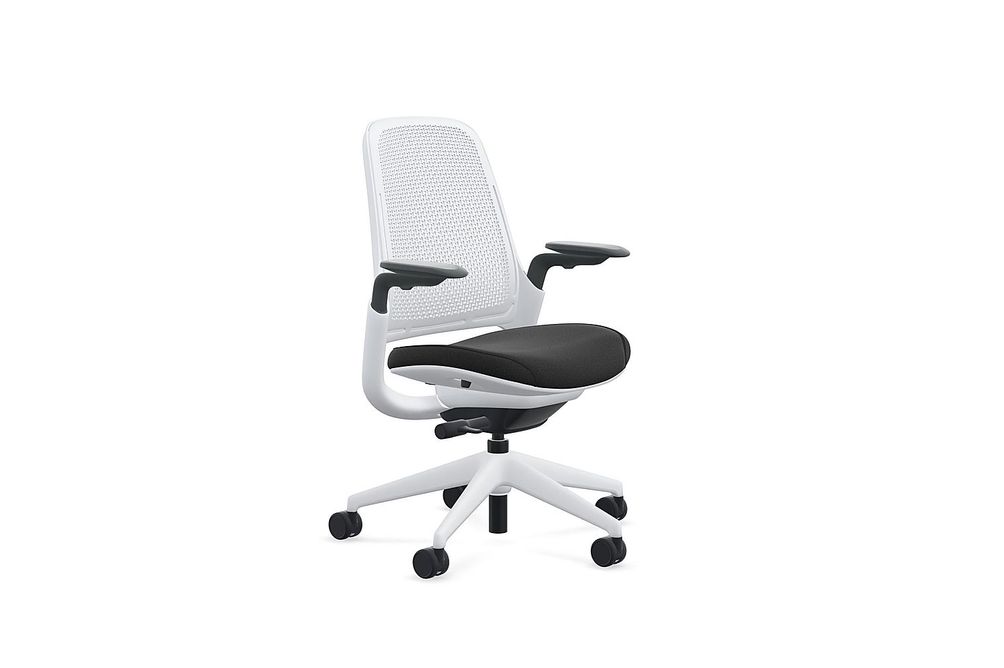 Steelcase - Series 1 Air Chair with Seagull Frame - Era Onyx / Seagull Frame